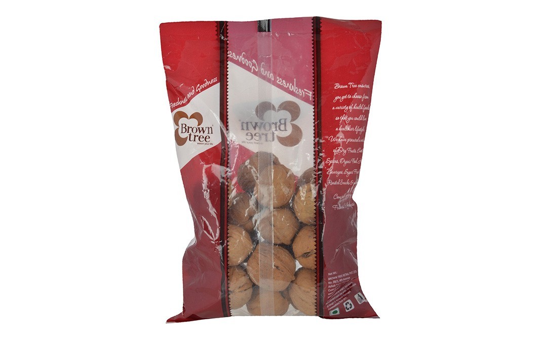 Brown Tree Walnut with Shell    Pack  250 grams